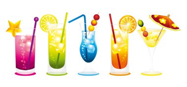 Cocktails clipart