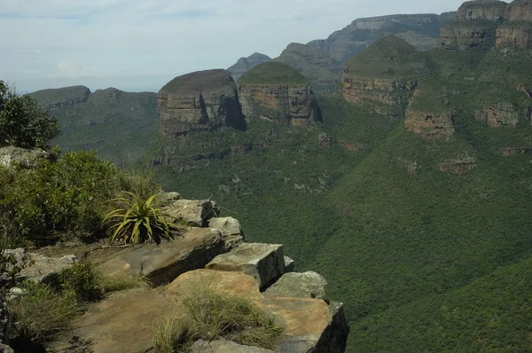The Three Rondawels, Blyde River Canyon — Stock Photo, Image