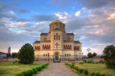 St.Vladimir cathedral. clipart