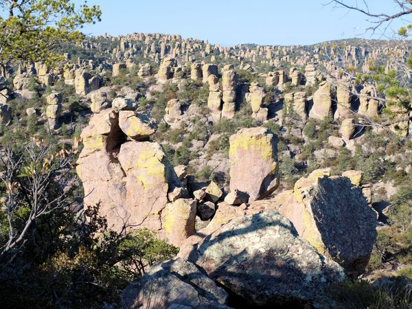 Terra de rochas em pé — Fotografia de Stock