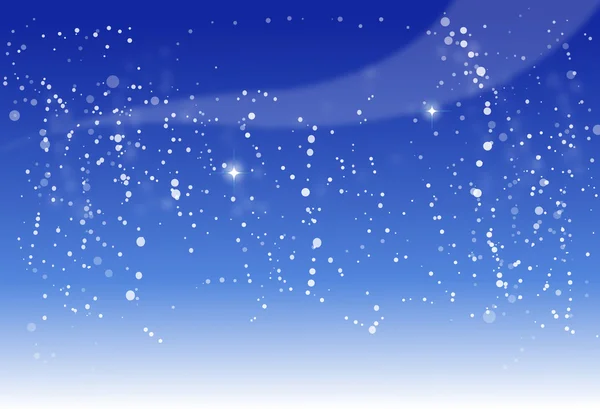 蓝蓝的夜背景 — 图库矢量图片