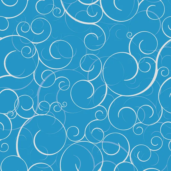 Seamless pattern with swirls Royalty Free Stock Vectors