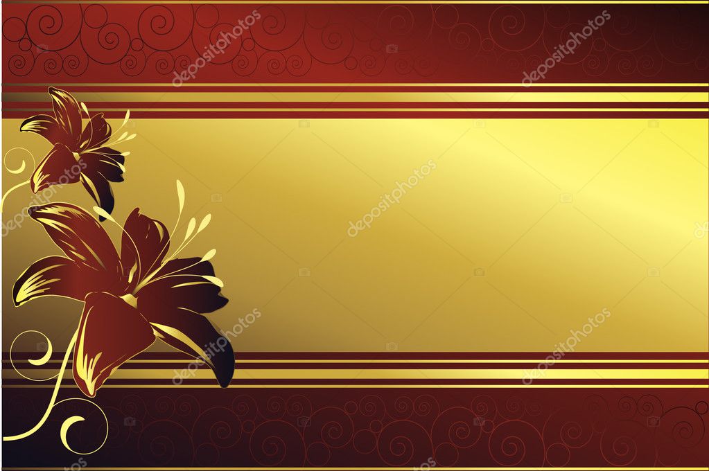 Red Gold Background Stock Illustrations  338922 Red Gold Background Stock  Illustrations Vectors  Clipart  Dreamstime