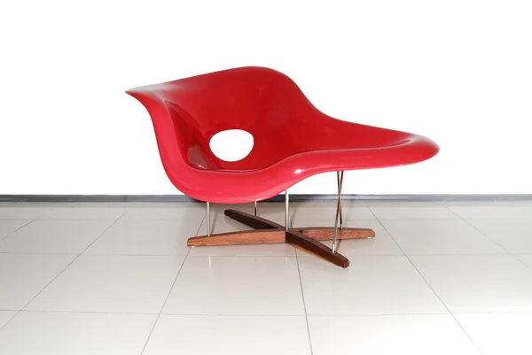Czerwony ekskluzywny fotel — Zdjęcie stockowe
