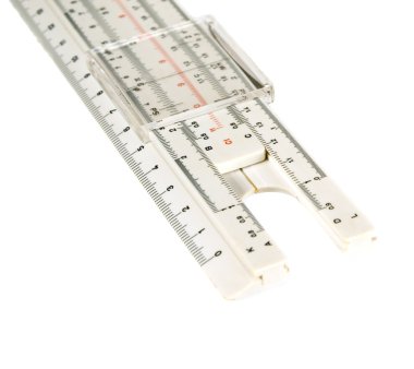 Slide rule clipart