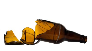 Broken bottle clipart