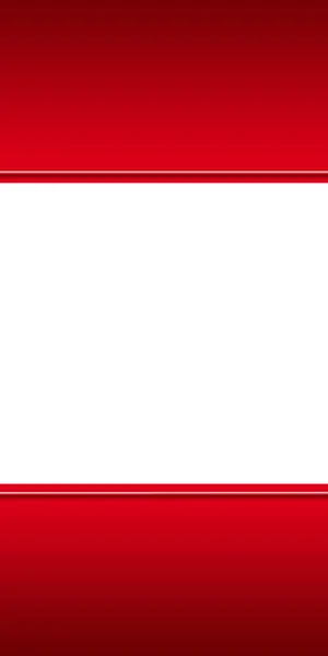 Moldura vermelha com espaço em branco — Fotografia de Stock