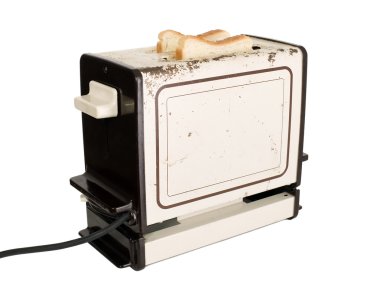 eski moda ekmek kızartma makinesi