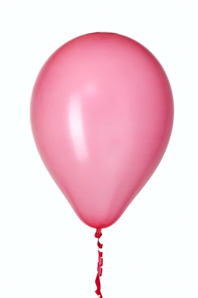 Balão com corda vermelha — Fotografia de Stock