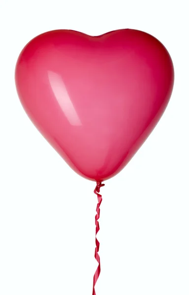 Balão com corda vermelha — Fotografia de Stock