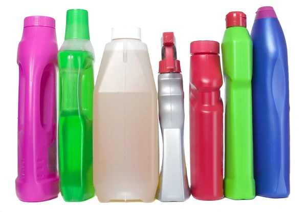 Various cleaning supplies — Stock Photo, Image