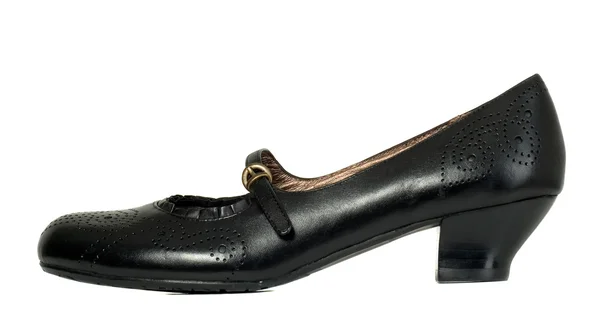 Zwarte schoenen — Stockfoto
