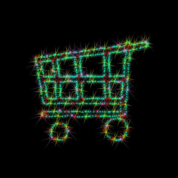 Shopping cart form — Stockfoto