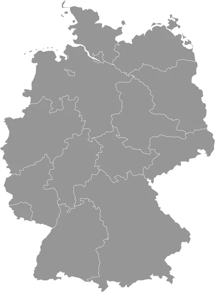Карта Німеччина — стокове фото