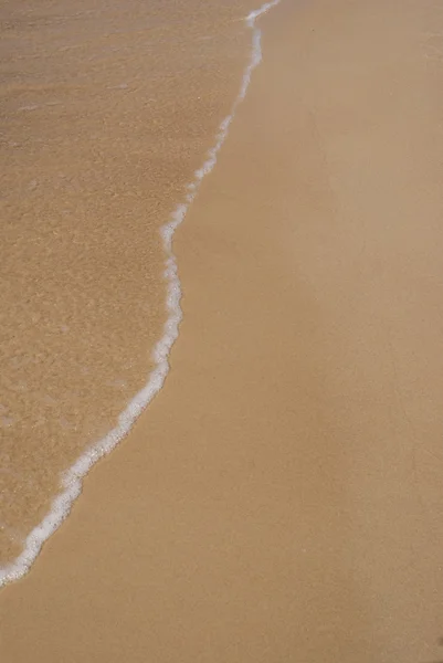 Písek a voda — Stock fotografie