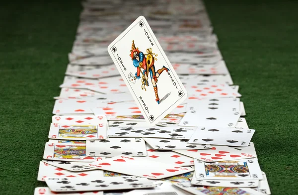Karty, kasino. — Stock fotografie