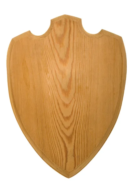 Shield of wood — Stock Photo, Image
