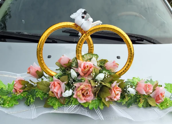 Casamento auto — Fotografia de Stock