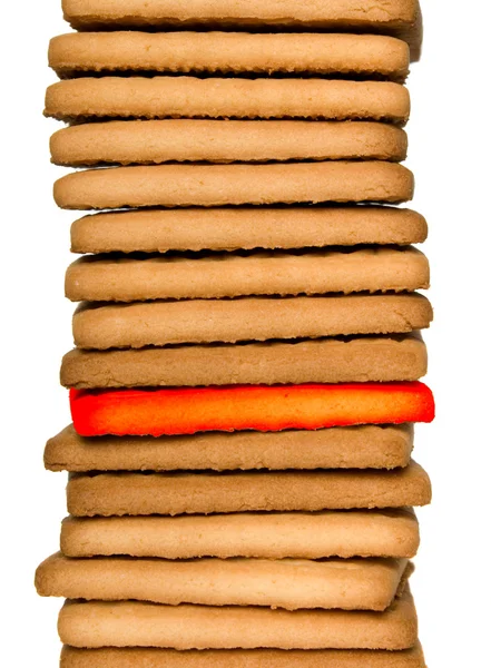 Cookies one by one — Stock Photo, Image