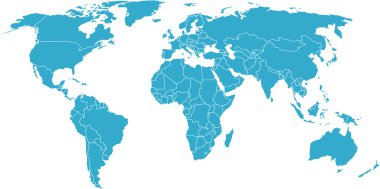 küresel Dünya Haritası