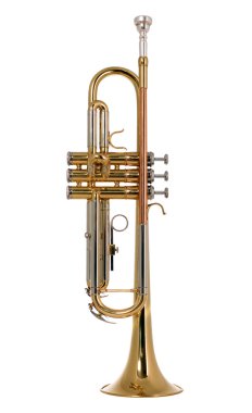 Musical instument trumpet clipart