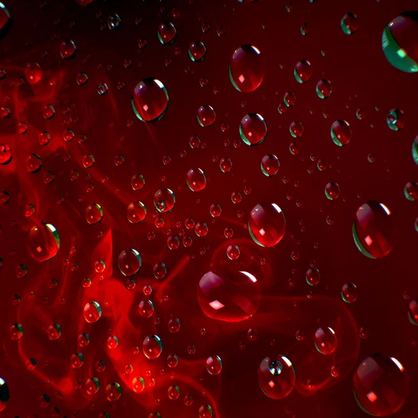 Rode bubbels samenstelling — Stockfoto