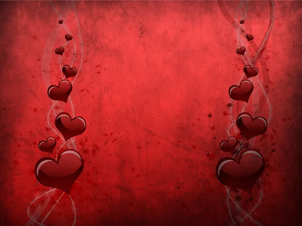 Kalp şekilleri, sevgi kavramı — Stok fotoğraf