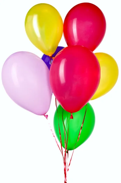 Kırmızı string ile balon — Stok fotoğraf