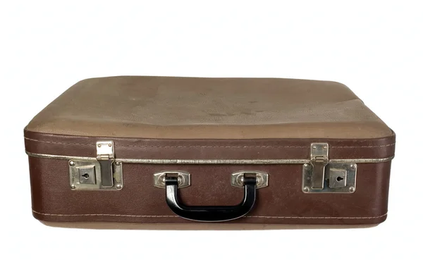Antique brown trunk — Stock Photo, Image