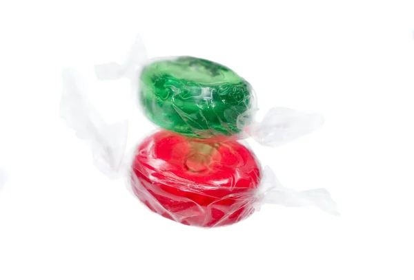 Sweet in transparent package — Stock Photo, Image