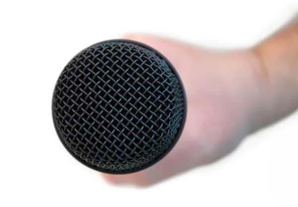 Hand microphone — Stock Photo, Image