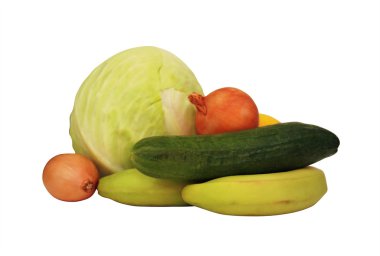 Vegetables and fruits clipart