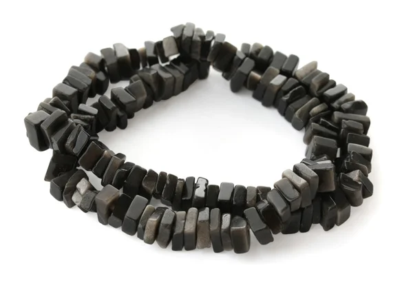 Beads made of onyx with — Stock Photo, Image