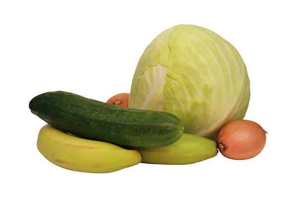 Zöldségek és gyümölcsök — Stock Fotó