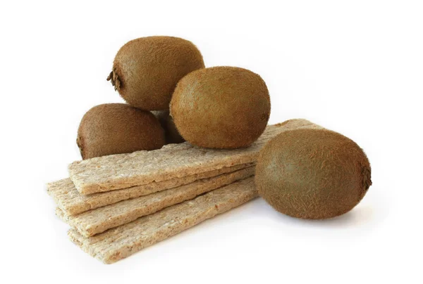Kiwi y pan dietético —  Fotos de Stock