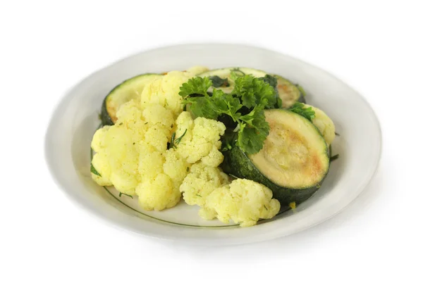 stock image Stewed vegetables in a bowl