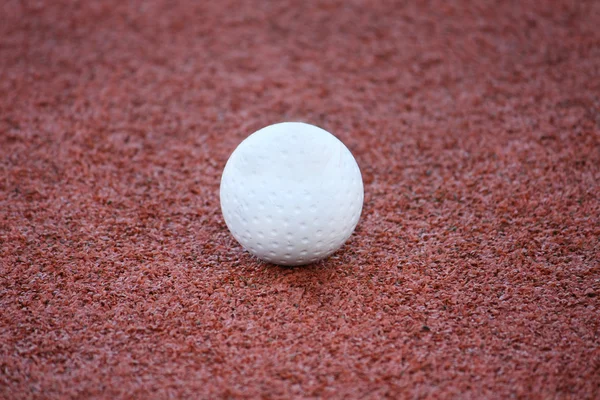 人工芝のボール ホッケー — ストック写真