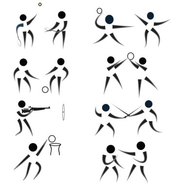 Sport Silhouette Pack clipart
