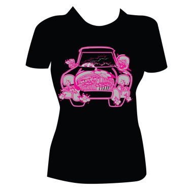 T-shirt Design for Women clipart