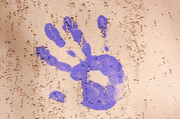 stock image Hand print