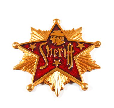 Sheriff Badge clipart