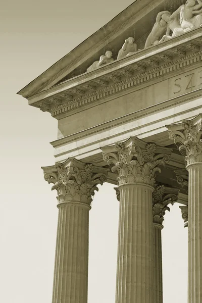 stock image Old columns