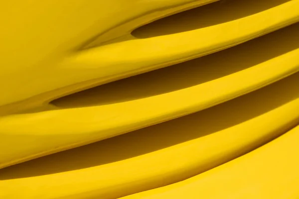 Linhas de carro amarelo — Fotografia de Stock