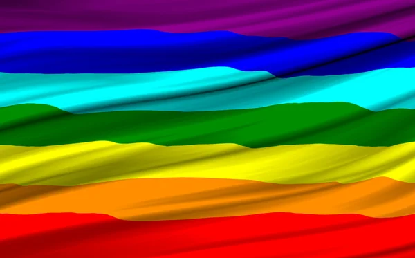Bandera del arco iris —  Fotos de Stock
