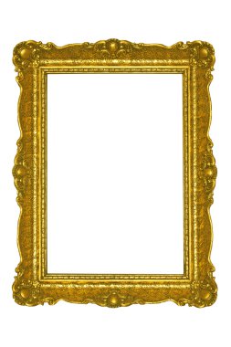 Golden frame clipart