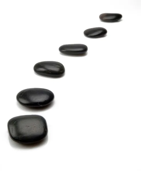 Piedras negras —  Fotos de Stock