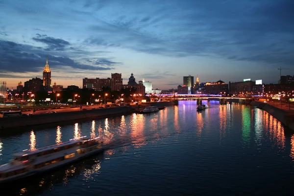 stock image Night in Moscow