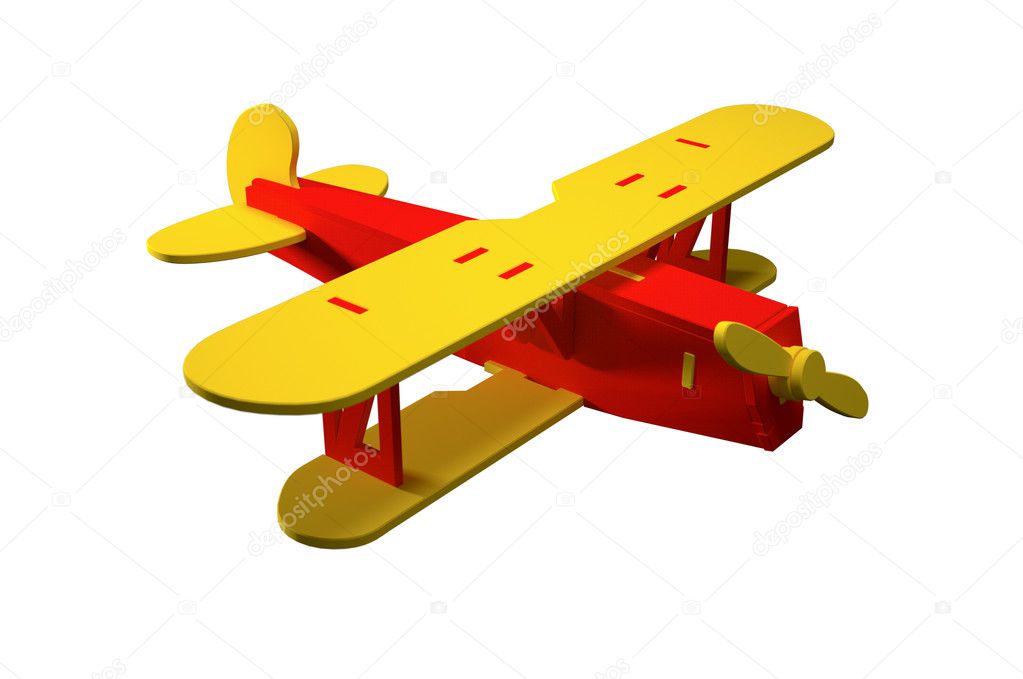 toy plane with retractable wheels