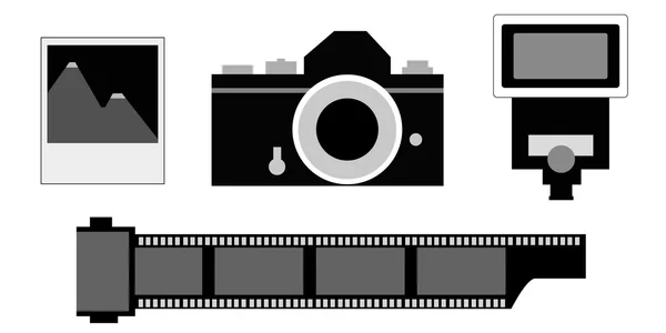 Fotografering element — Stock vektor