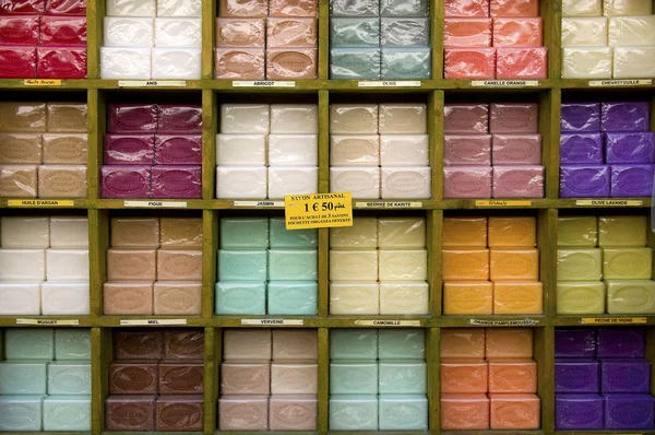 Mýdlo shop v provence — Stock fotografie
